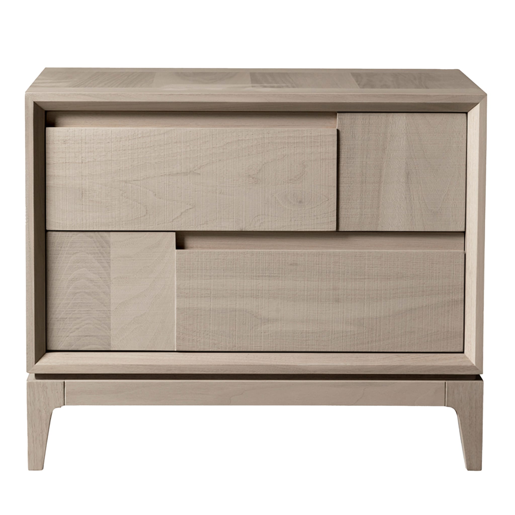 Trama e ordito Grey Nightstand