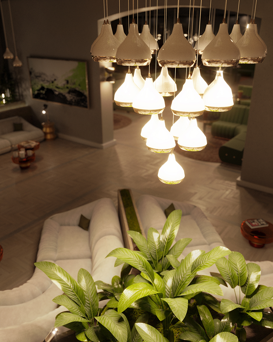 Grace 41 Chandelier Suspension Lamp - 7