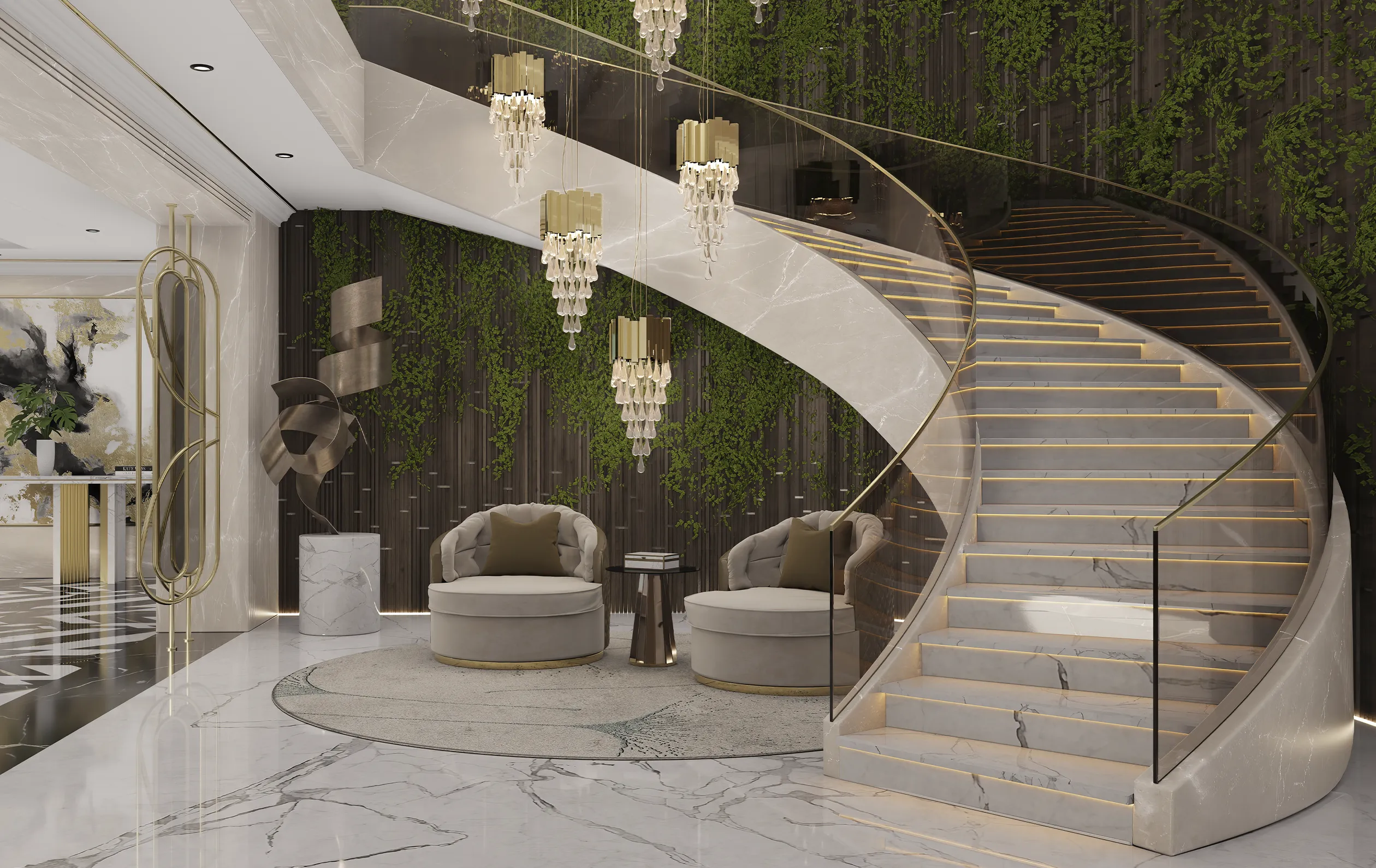 Luxe Swivel Armchair - 6