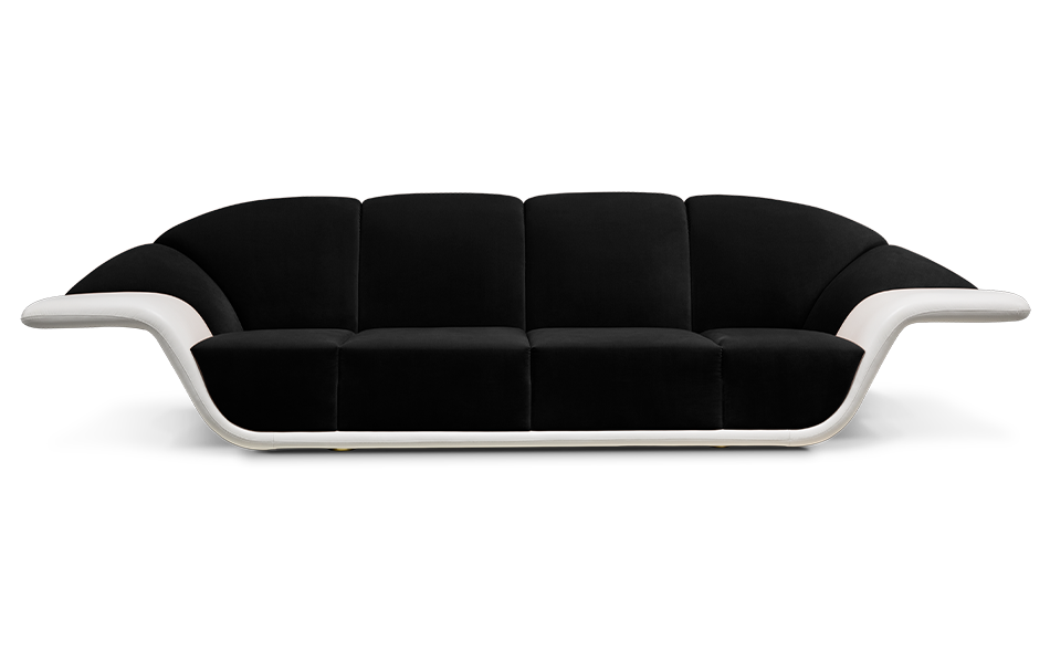 Klaus Black & White Sofa