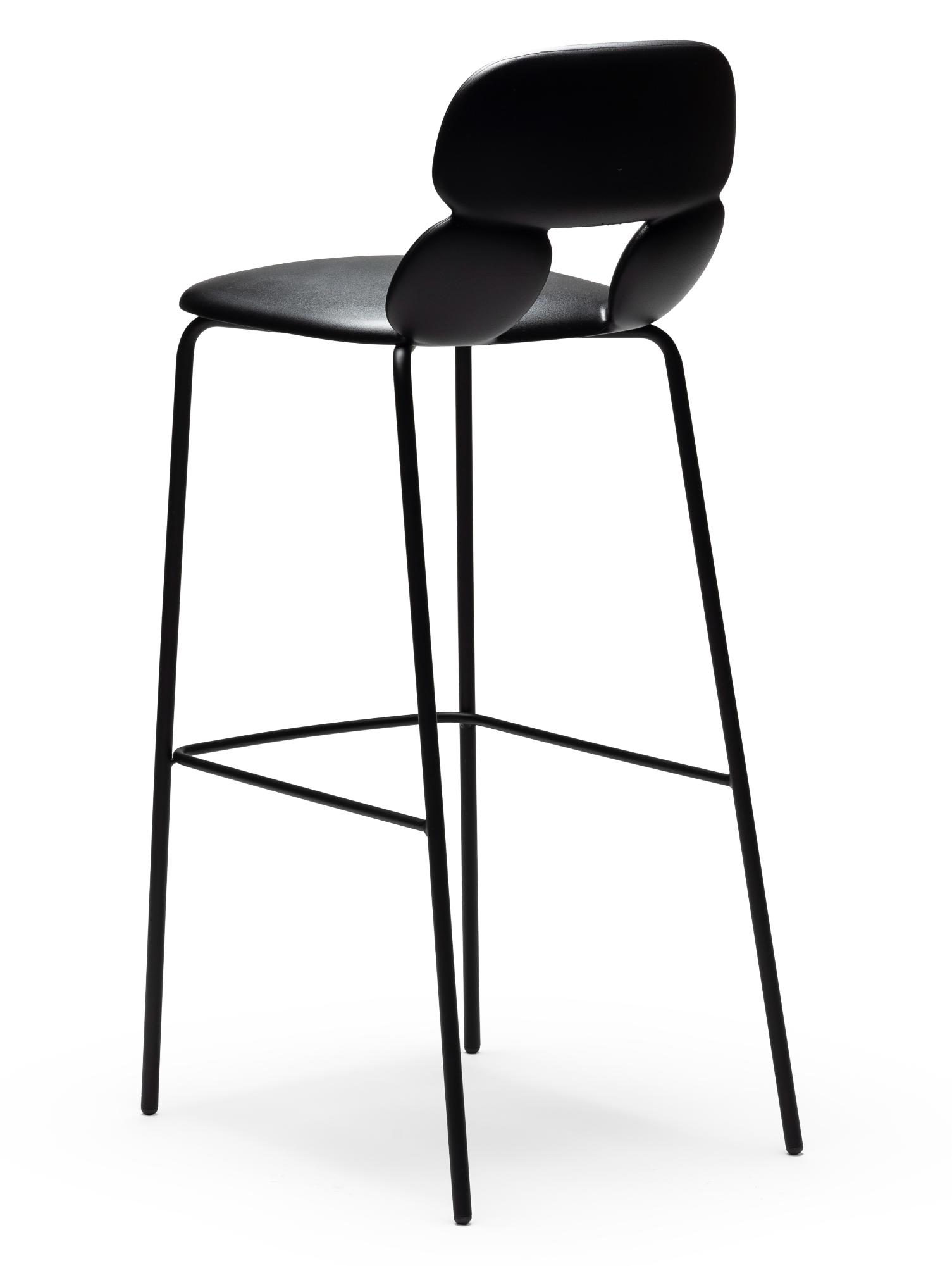 Nube SG-80 Black Bar Stool