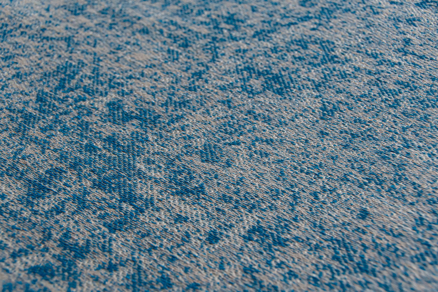 Medallion Blue Flatwoven Rug