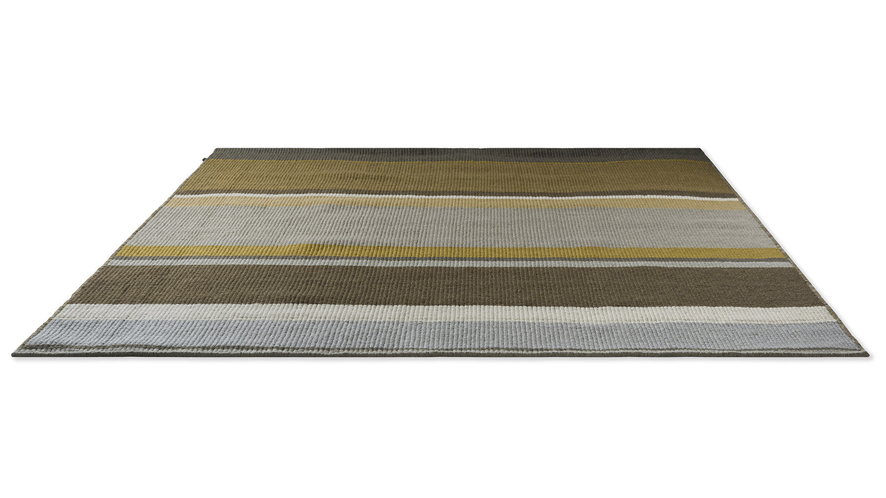 Artisan Stack Ochre Handwoven Rug