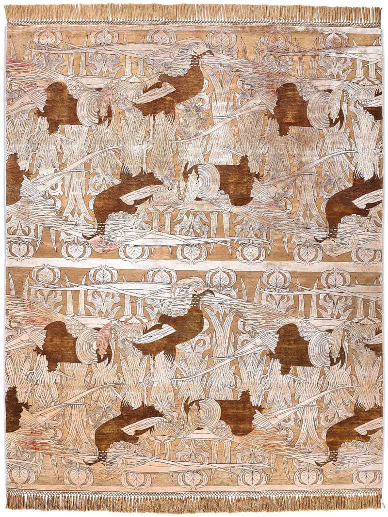 Pearl Luxury Handmade Rug