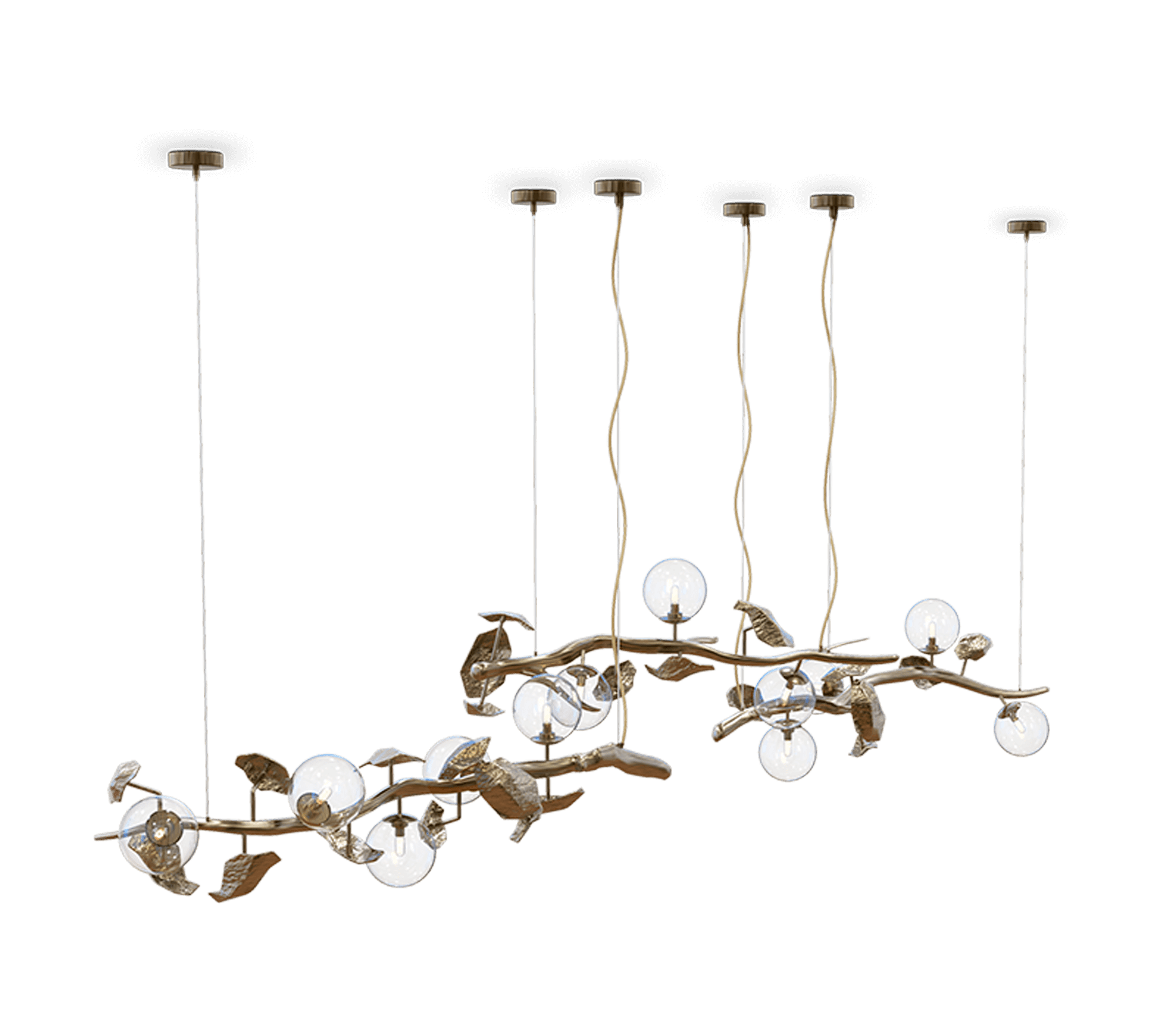 Athena Patina Suspension Lamp