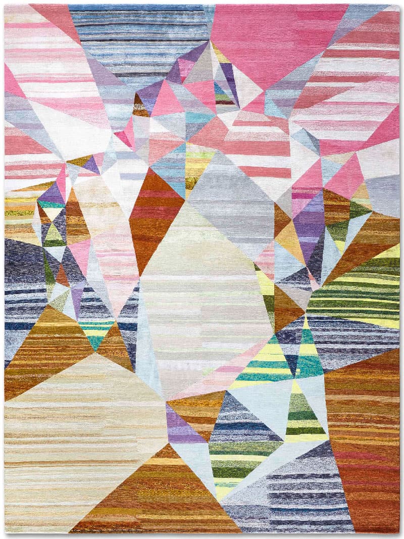 Heart Hand Knotted Rug