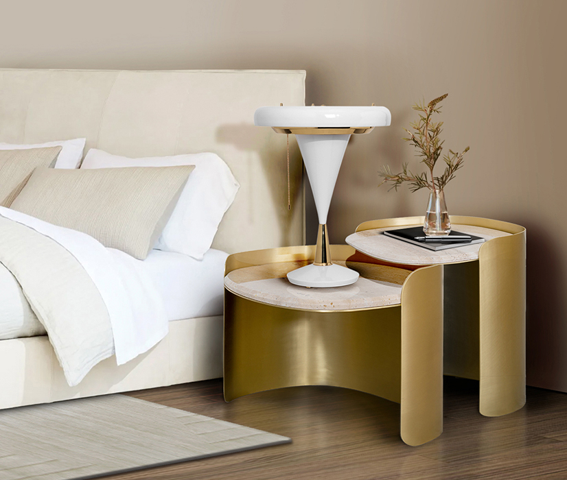 Franklin Scott Oval Side Table - 1