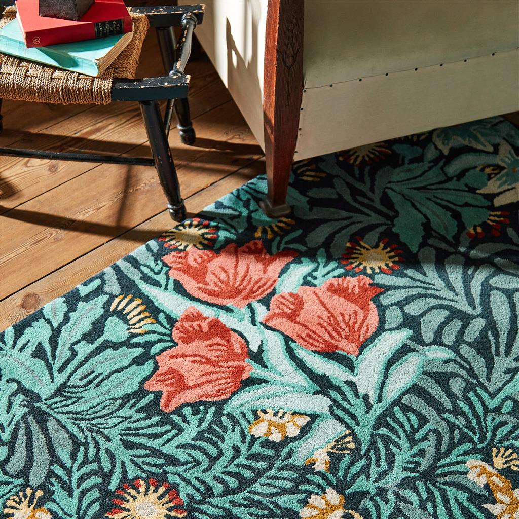 Bower Designer Turquoise Rug