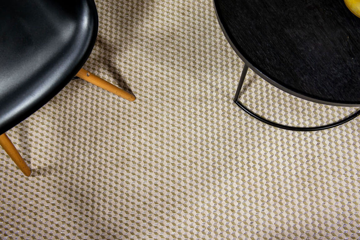Cubetti Biege Brilliante Premium Rug
