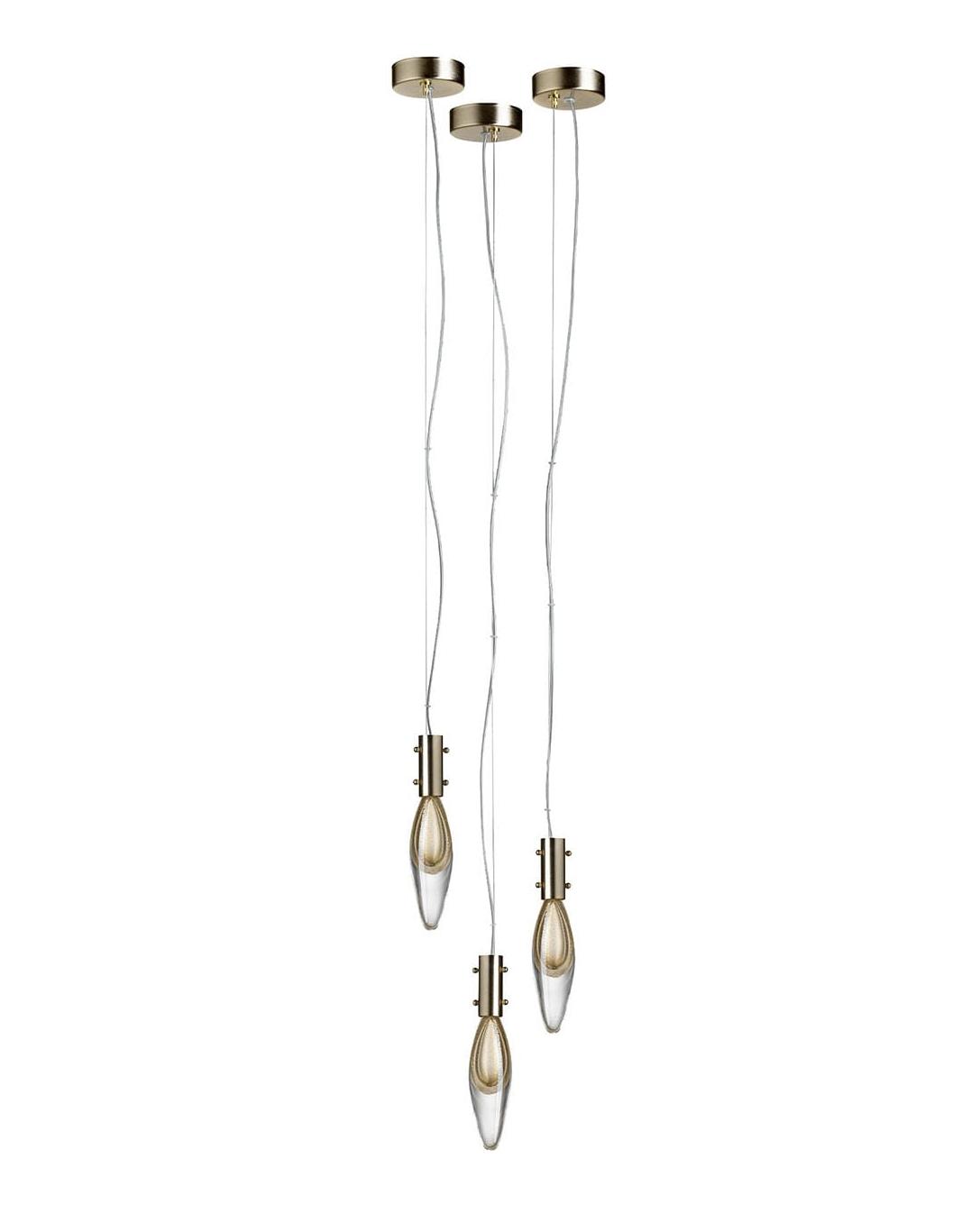Murano Drops 3-Light Pendant