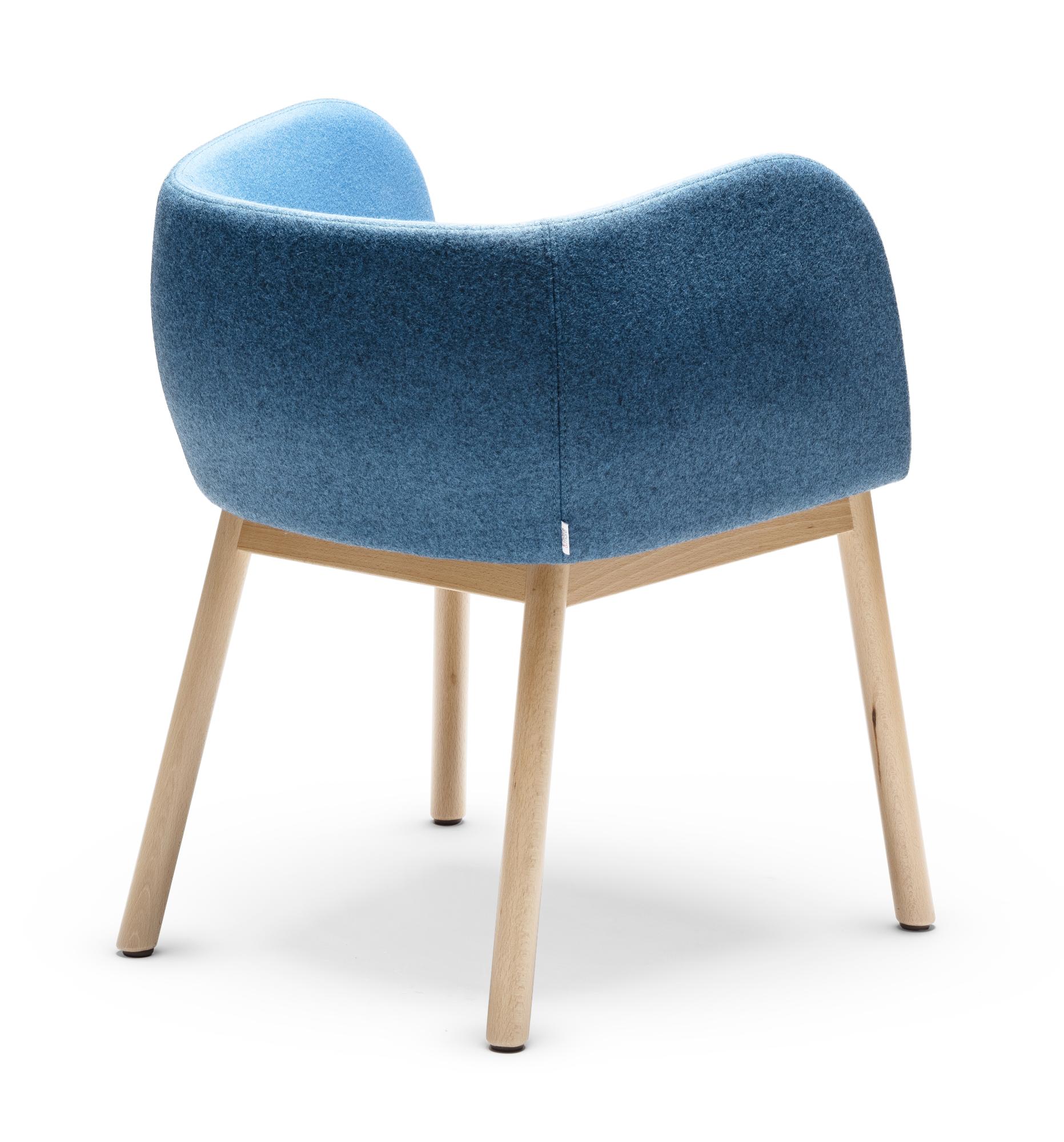 Mousse SP Blue Armchair