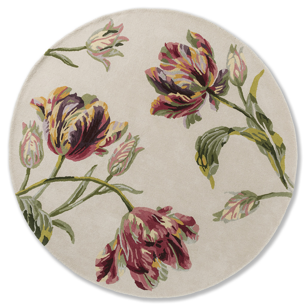 Gosford Floral Round Rug