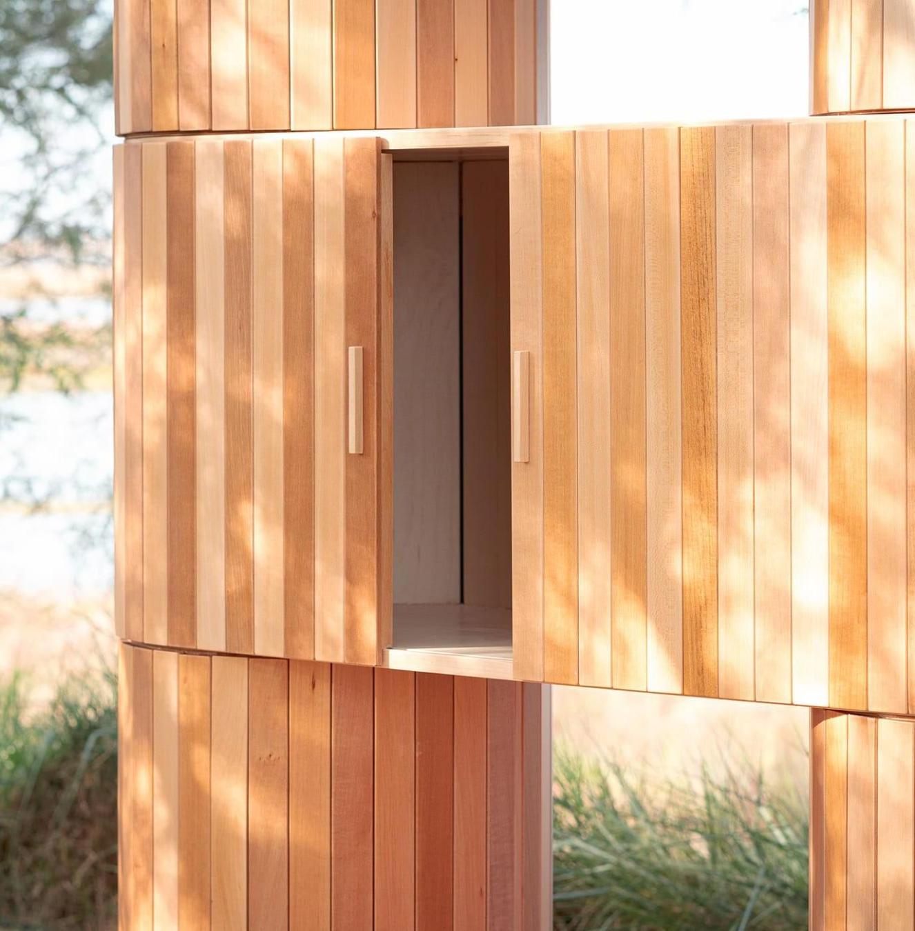 Natural Limewood Cabinet