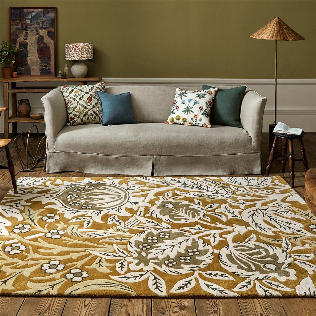 Gold Handwoven Rug