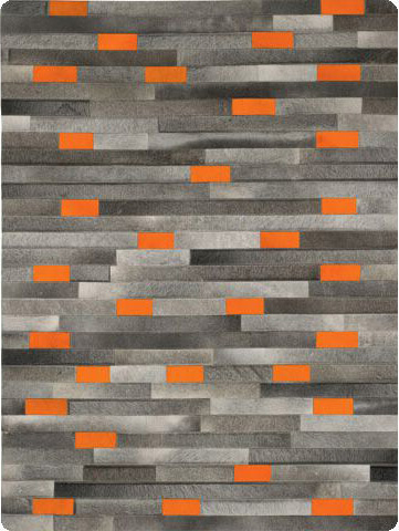 Ridgeville Cowhide Handwoven Rug | Size: 6' 7
