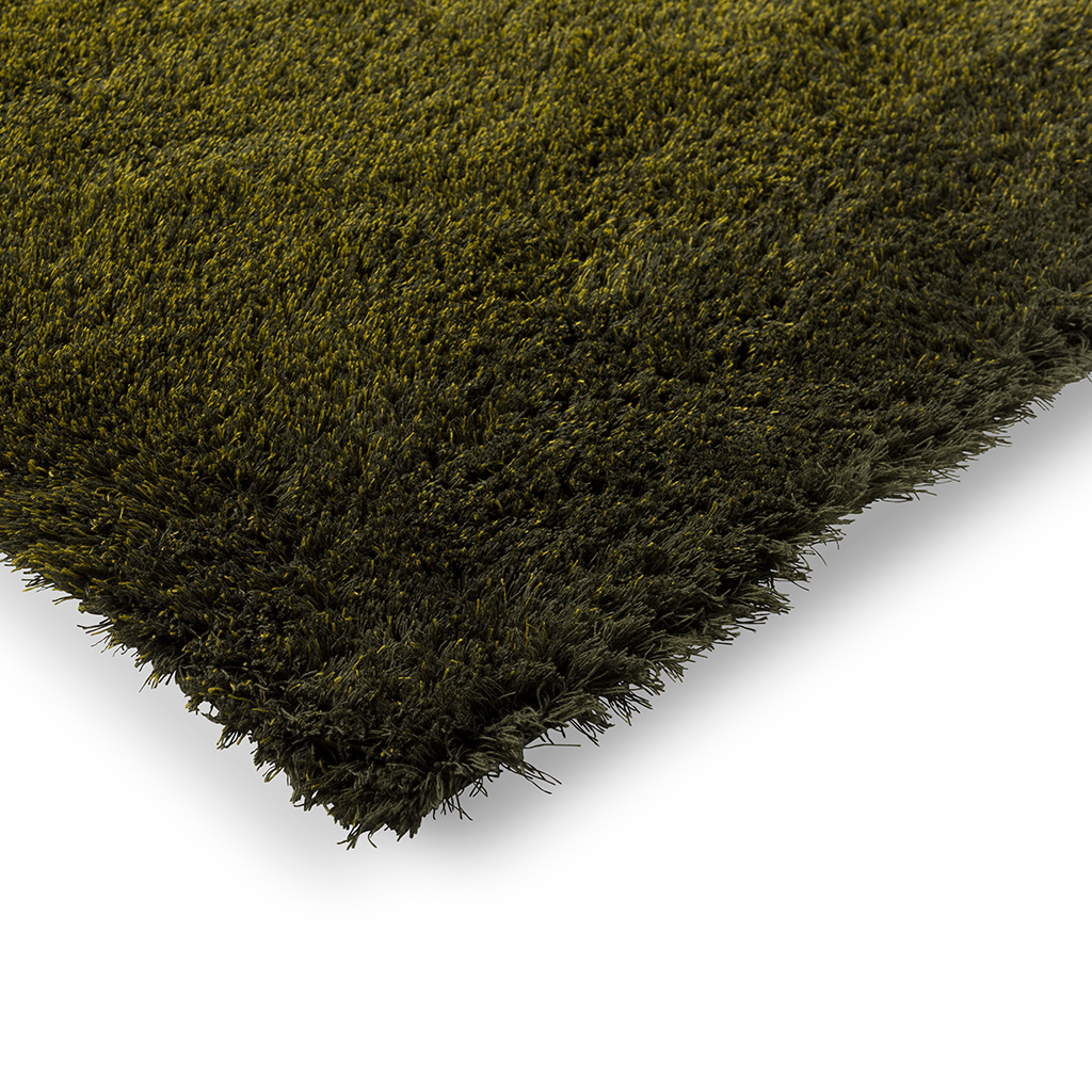 Shade High Plie Dark Green Wool Rug