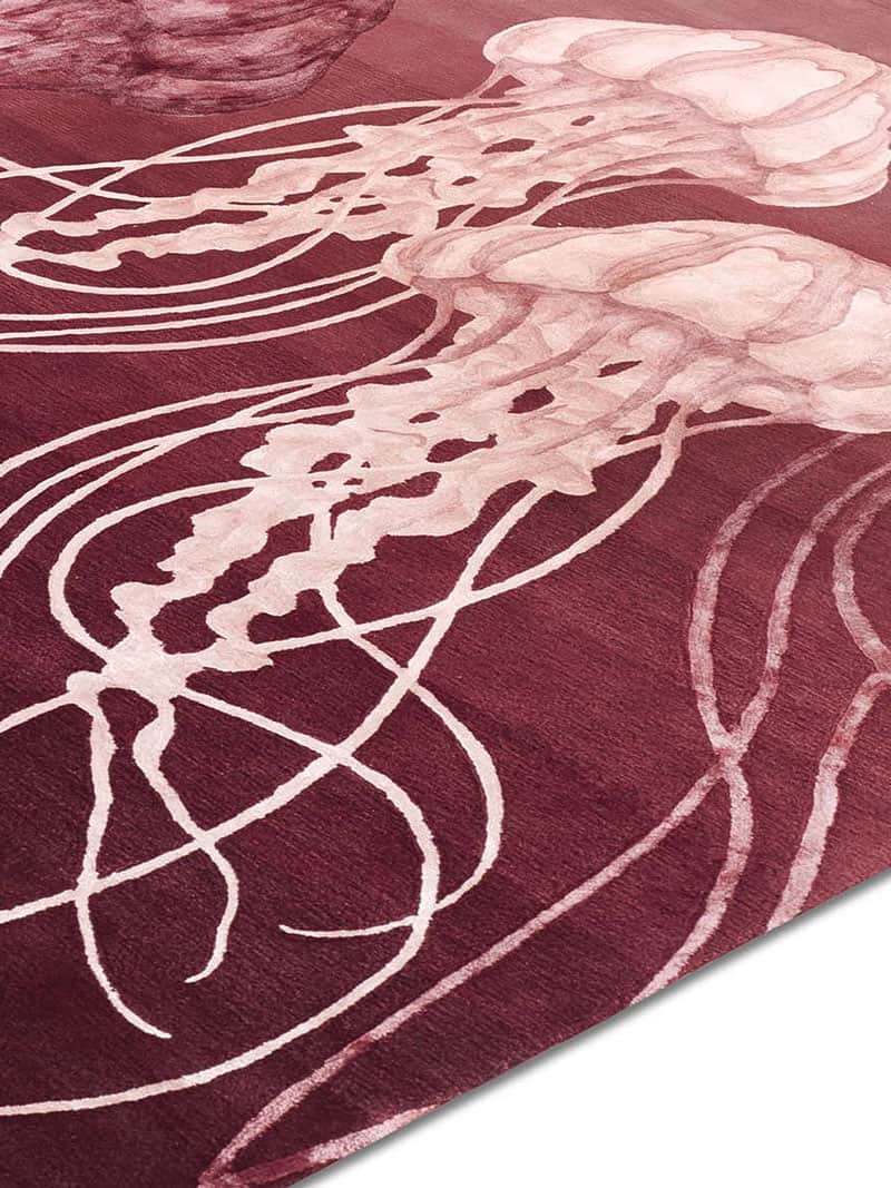 Jellyfish Exquisite Handmade Rug