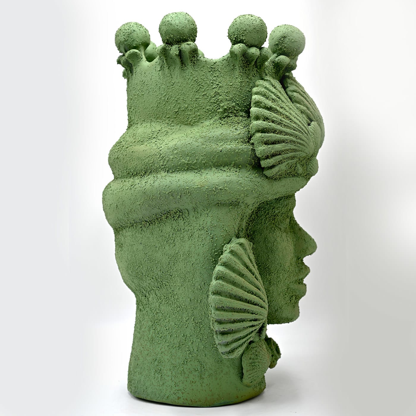 Moor's Head Lime Sculpture