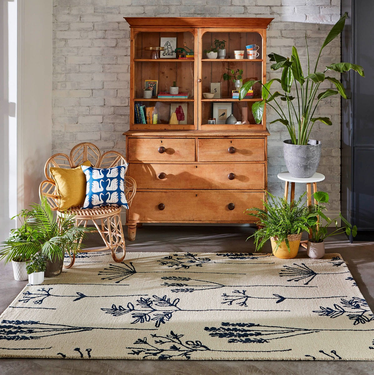 Stipa-Denim Rug