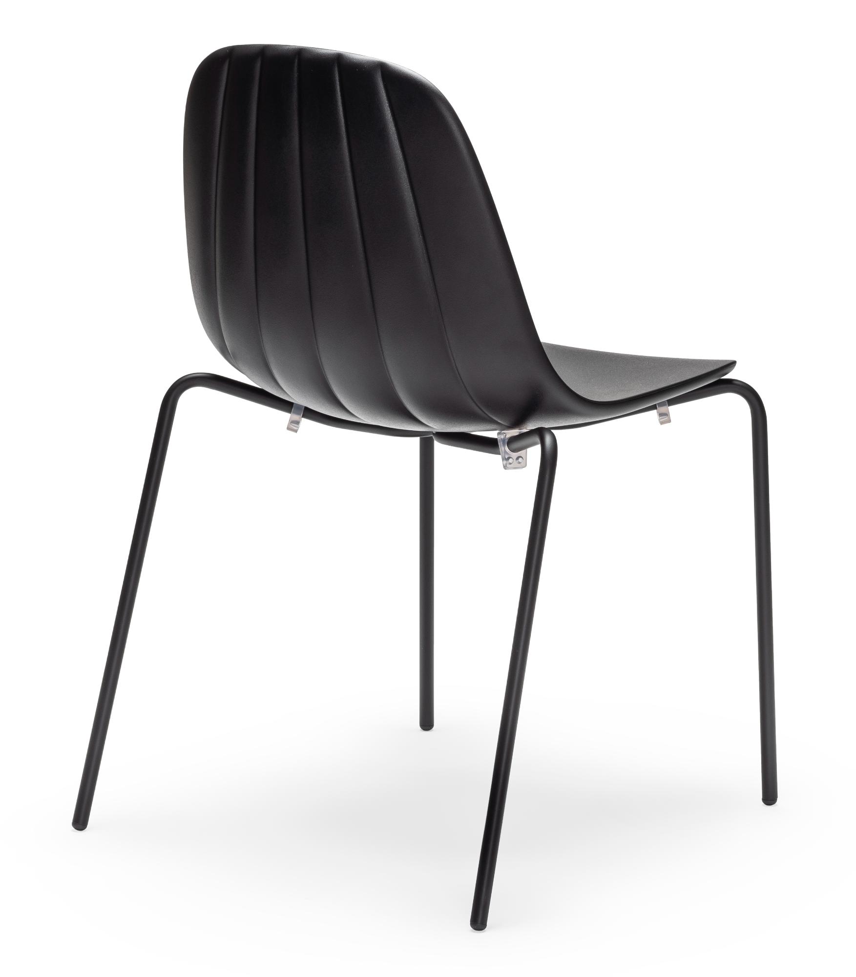 Babah S Black Chair (2-Piece Set)
