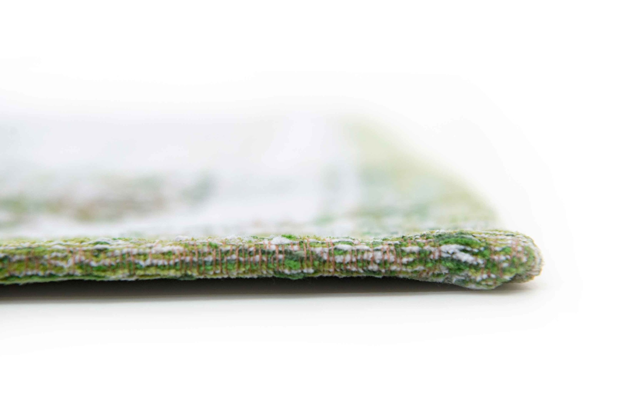 Medallion Green Rug ☞ Size: 9' 2" x 12' (280 x 360 cm)