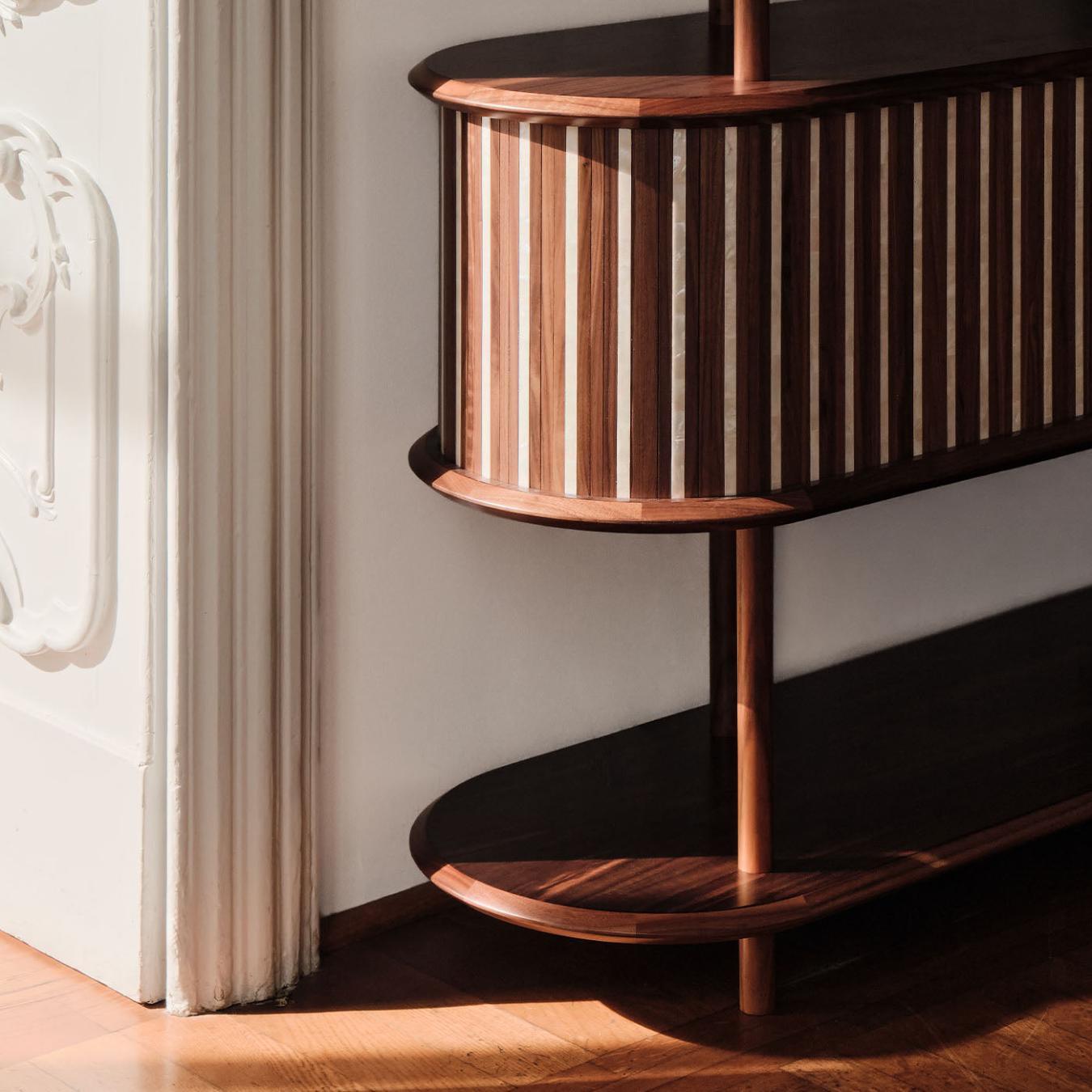 Modern Modular Solid Wood Bookcase