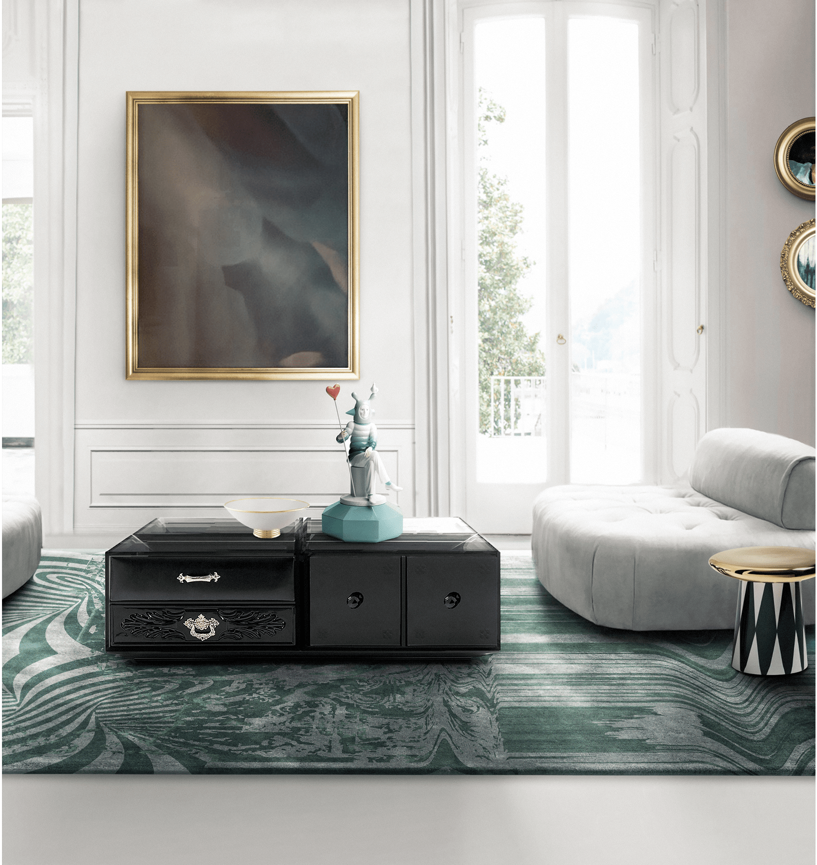 Urban Black Coffee Table