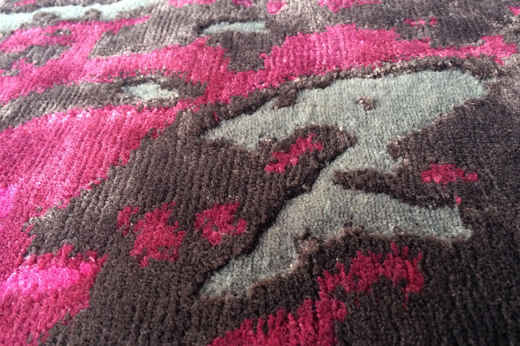 Pink Fuchsia Rug