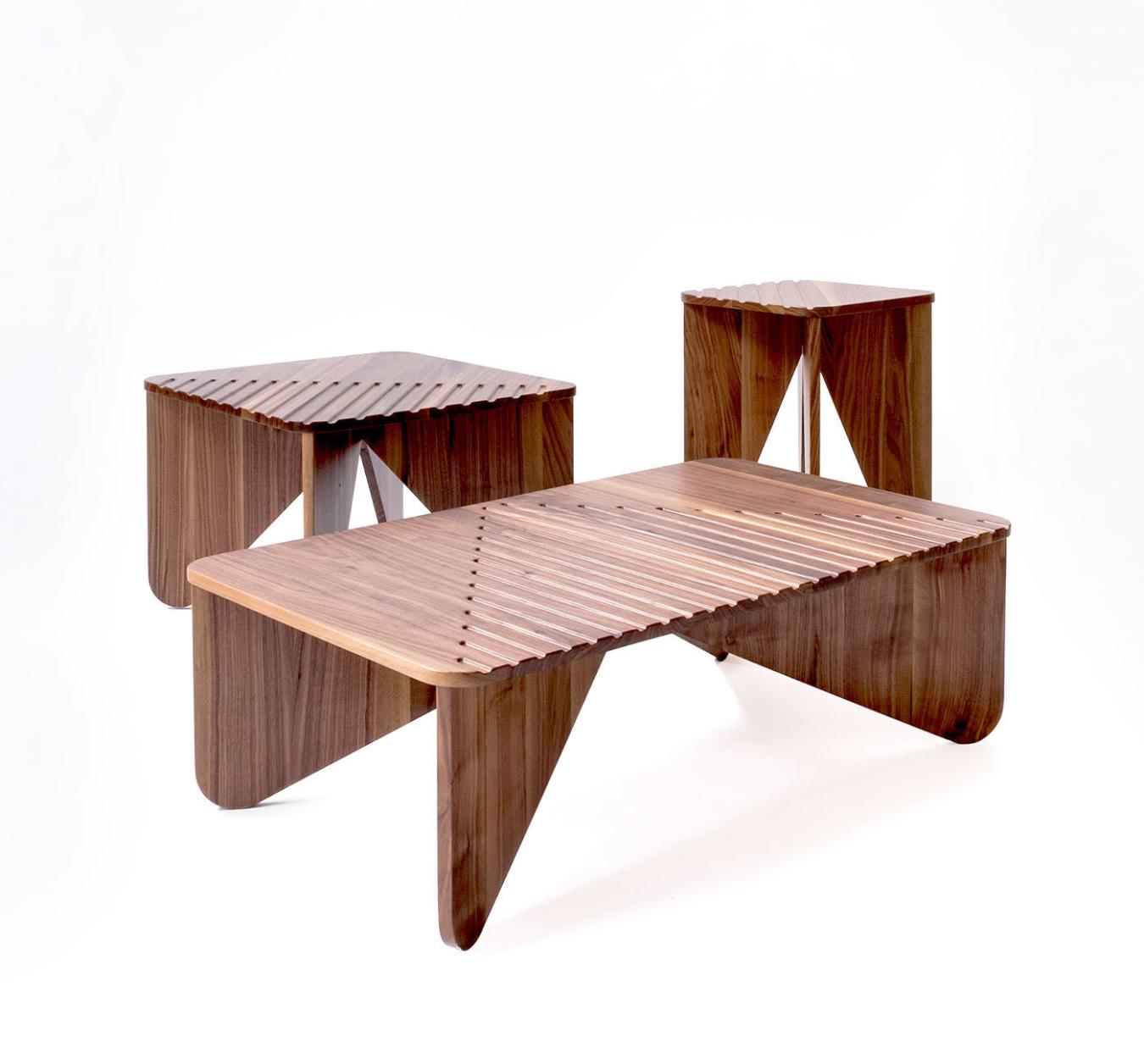 Small Low Wooden Table