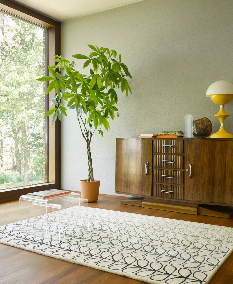 Leaves Gradient Handwoven Rug