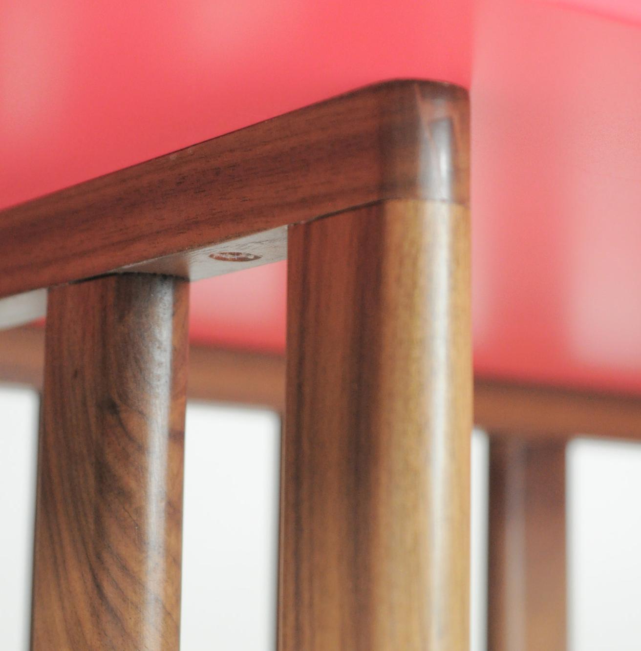 Pink Three-Level Bookcase