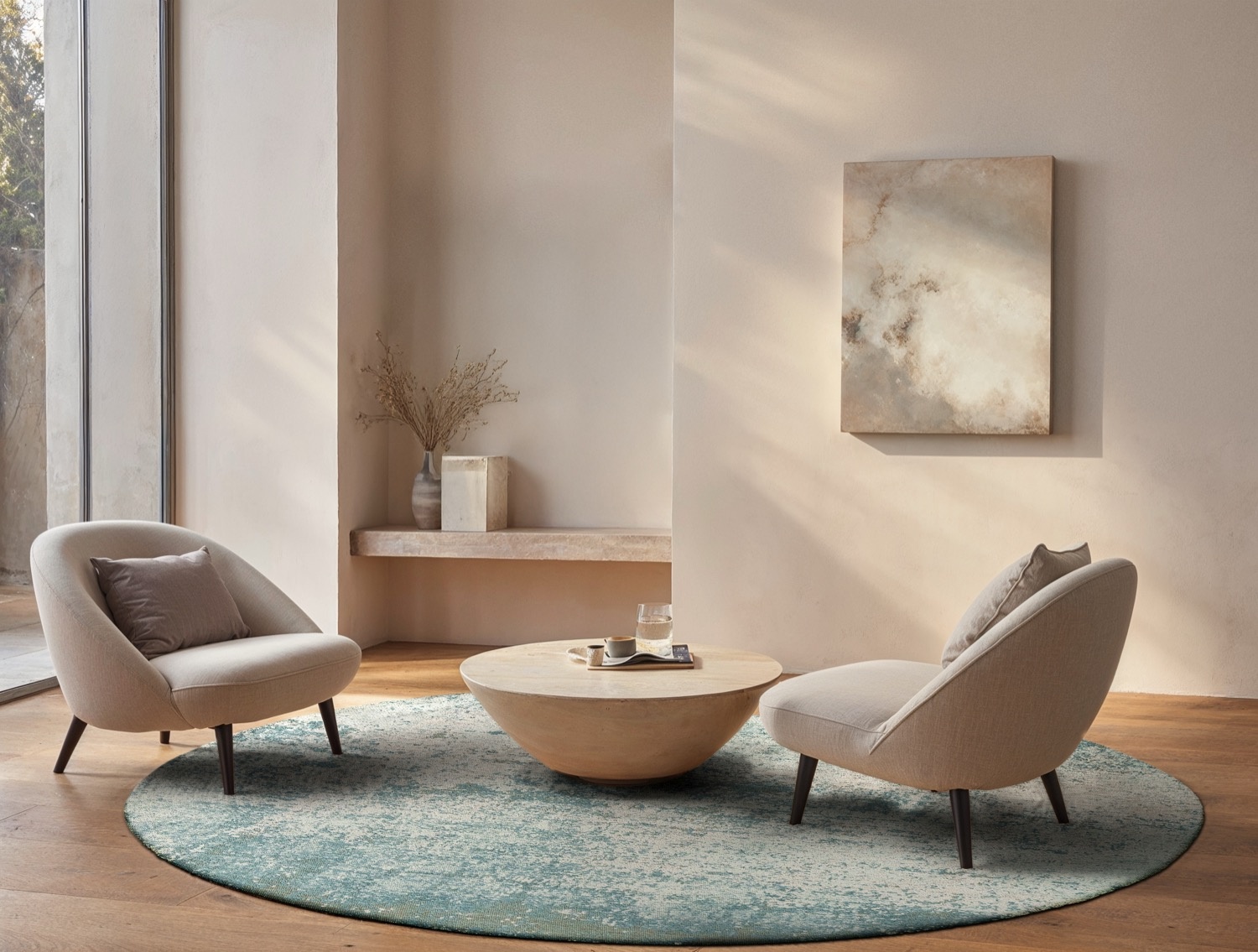 Neptune Round Rug