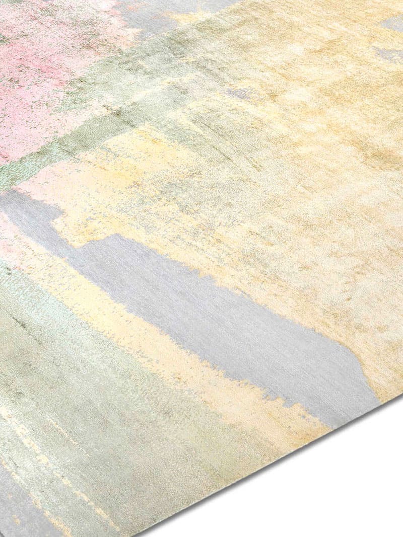 Pastel Sun Luxury Handmade Rug