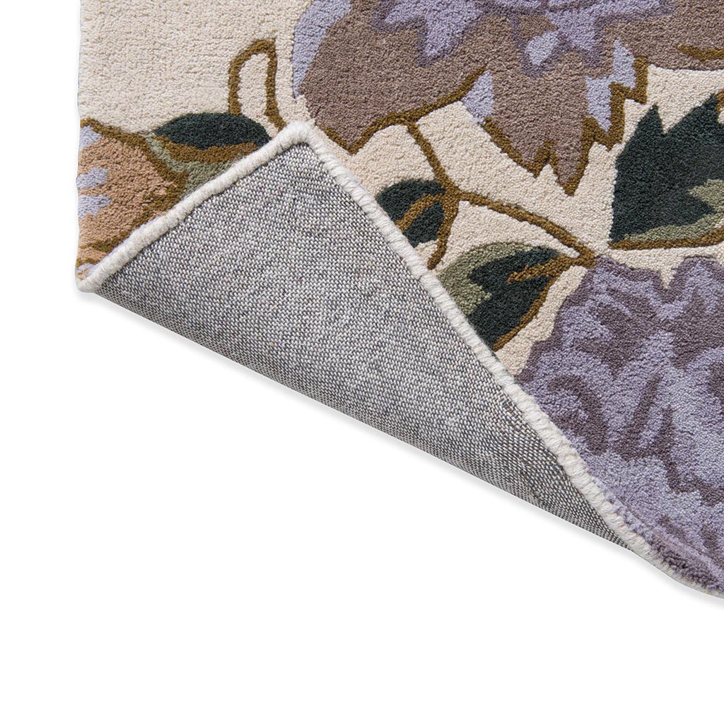 Heather Purple Floral Rug