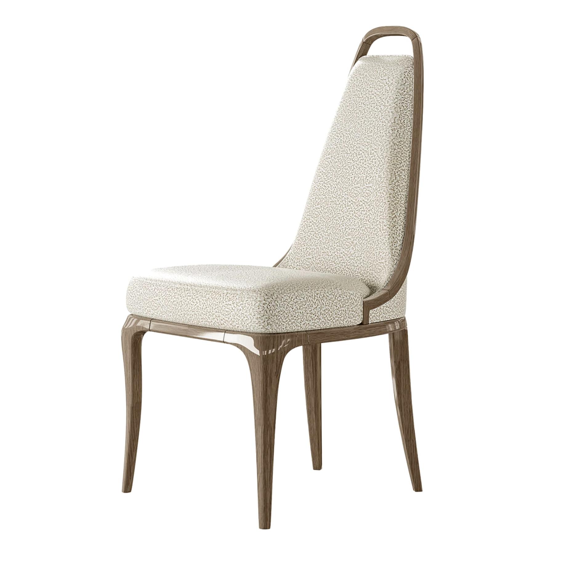 Handcrafted Beige Chair