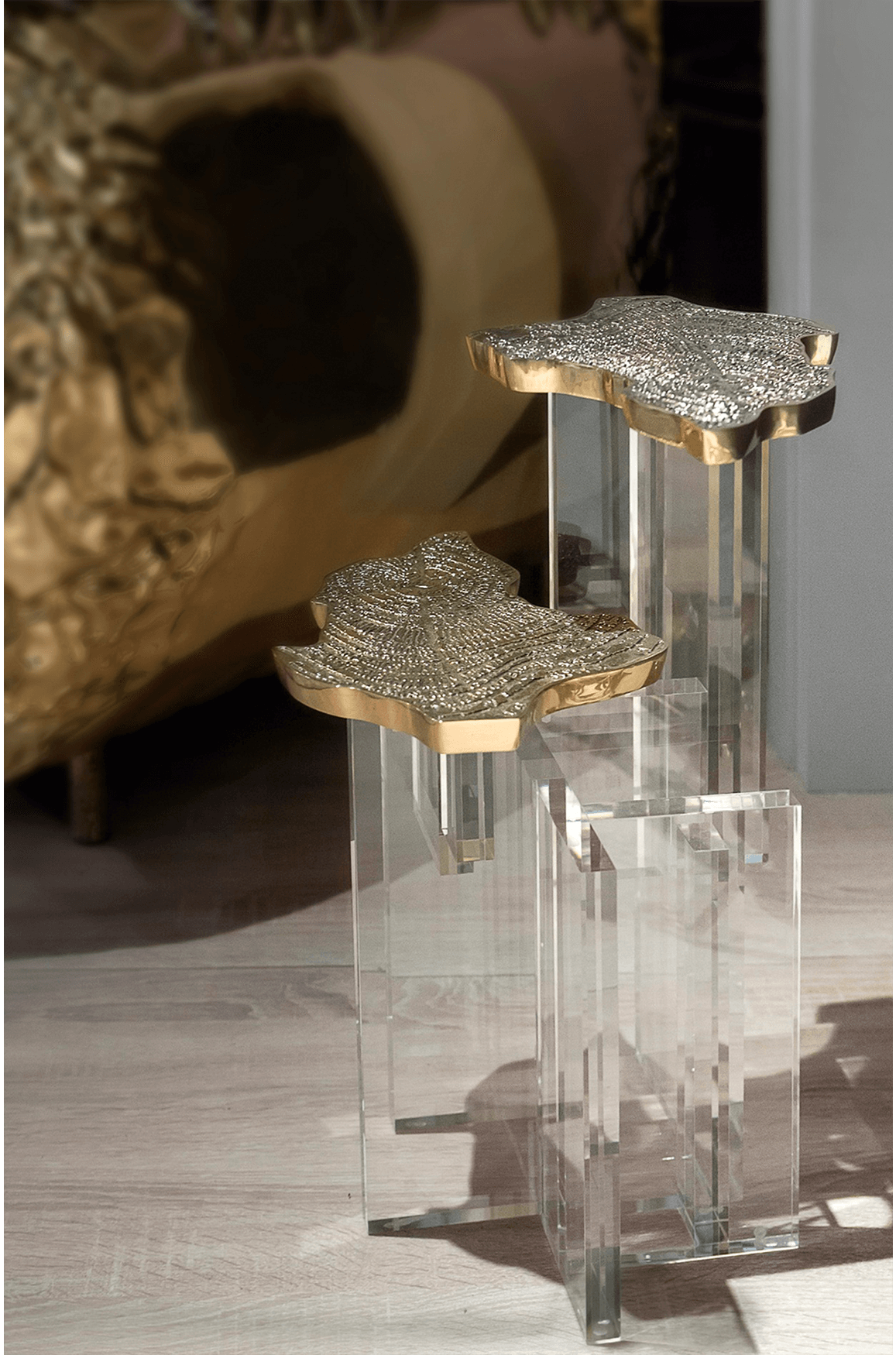 Orion Gold Side Table