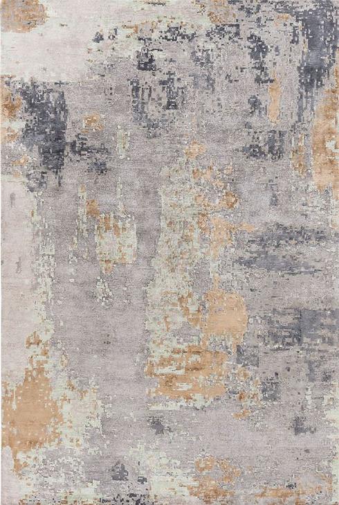 Handmade Luxury Abstract Rug