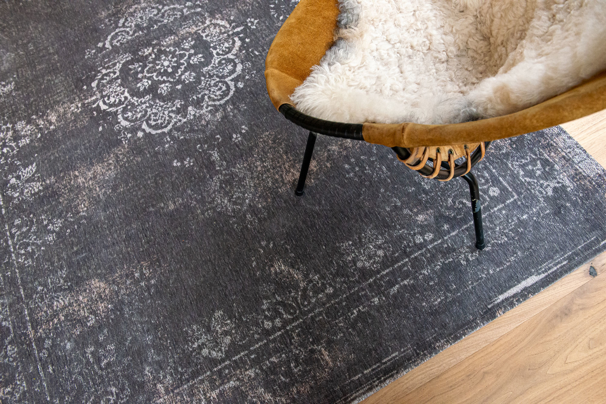 Medallion Grey Rug