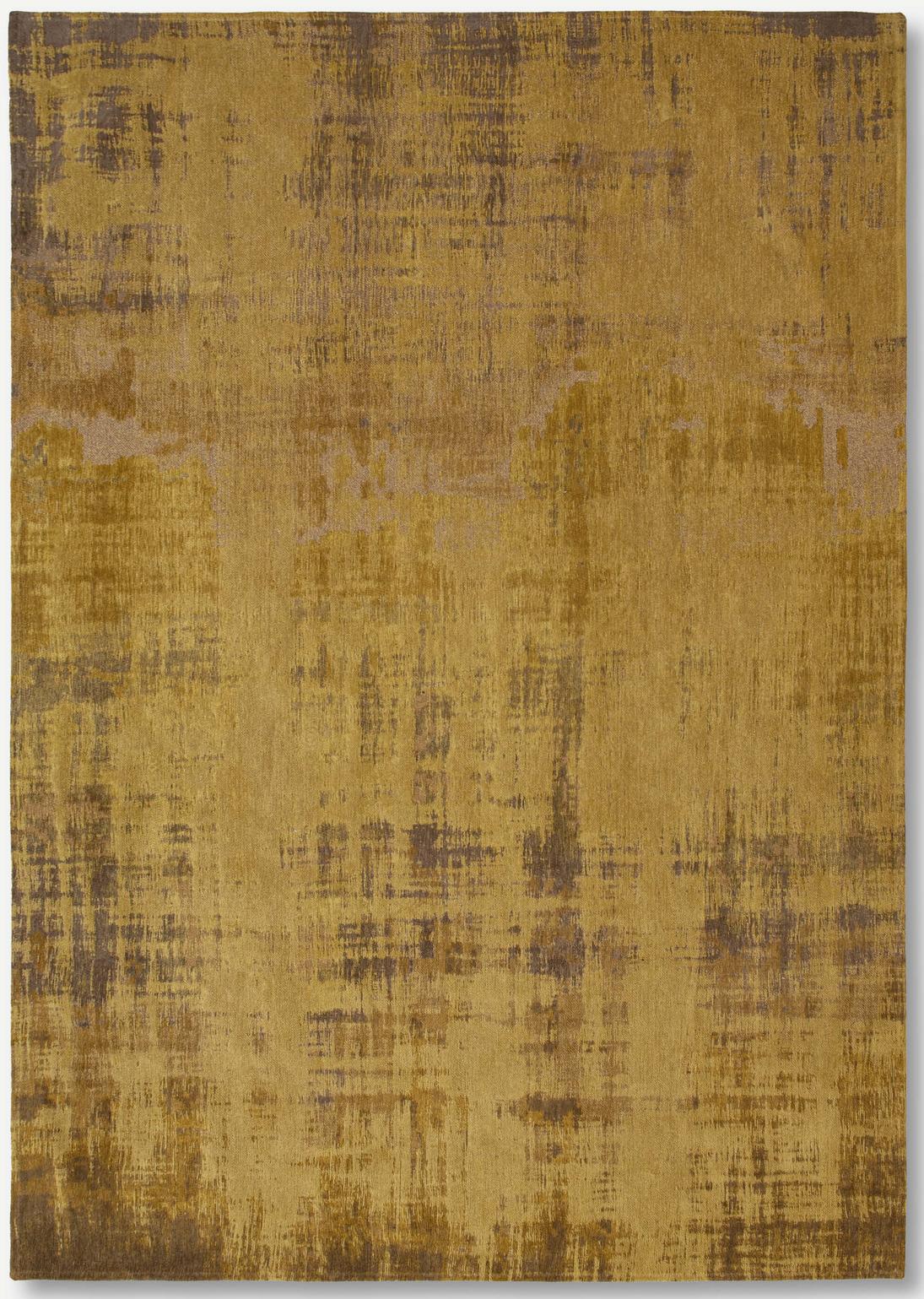 Erased Art Gold Abstract Rug