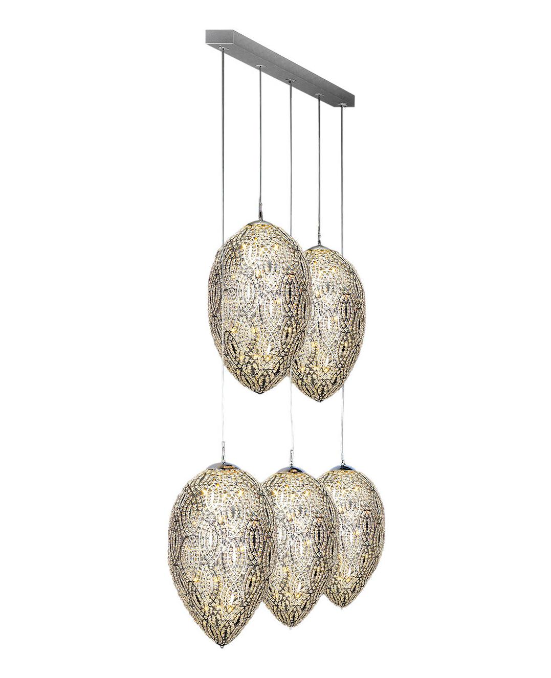 Arabesque Egg Chandelier