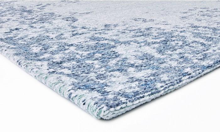 Medallion Light Blue Rug