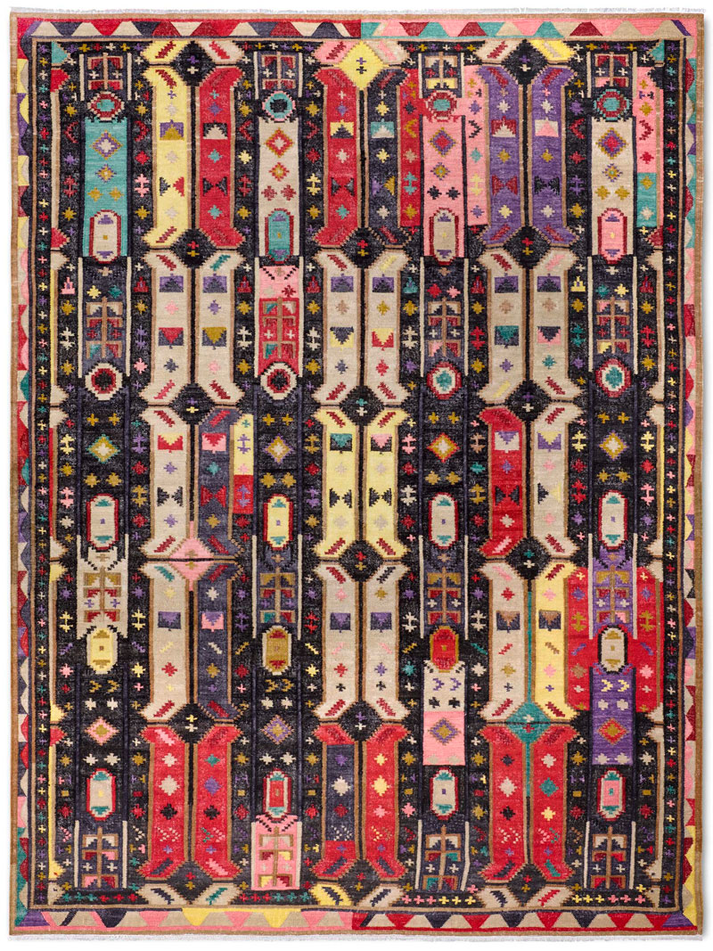 Flatweave Hand-Woven Rug ☞ Size: 250 x 300 cm