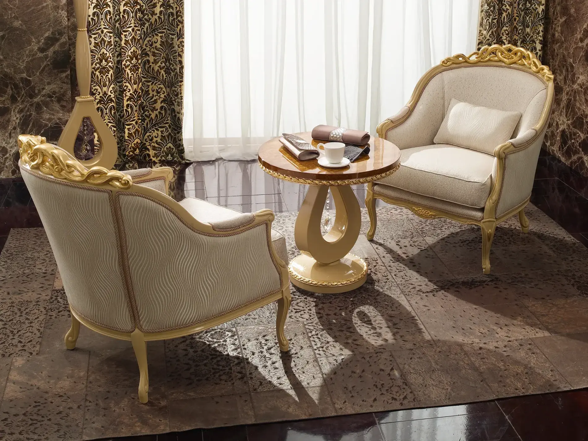 Harmony Luxury Chair with Armrests