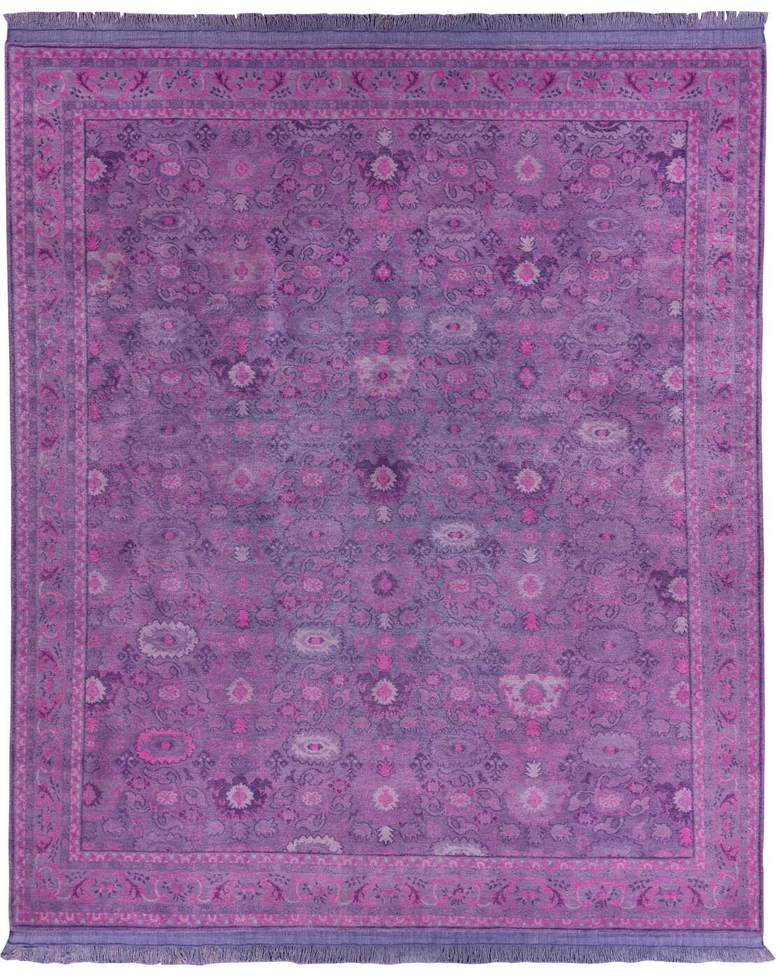 Bidjar Hand-knotted Purple Rug