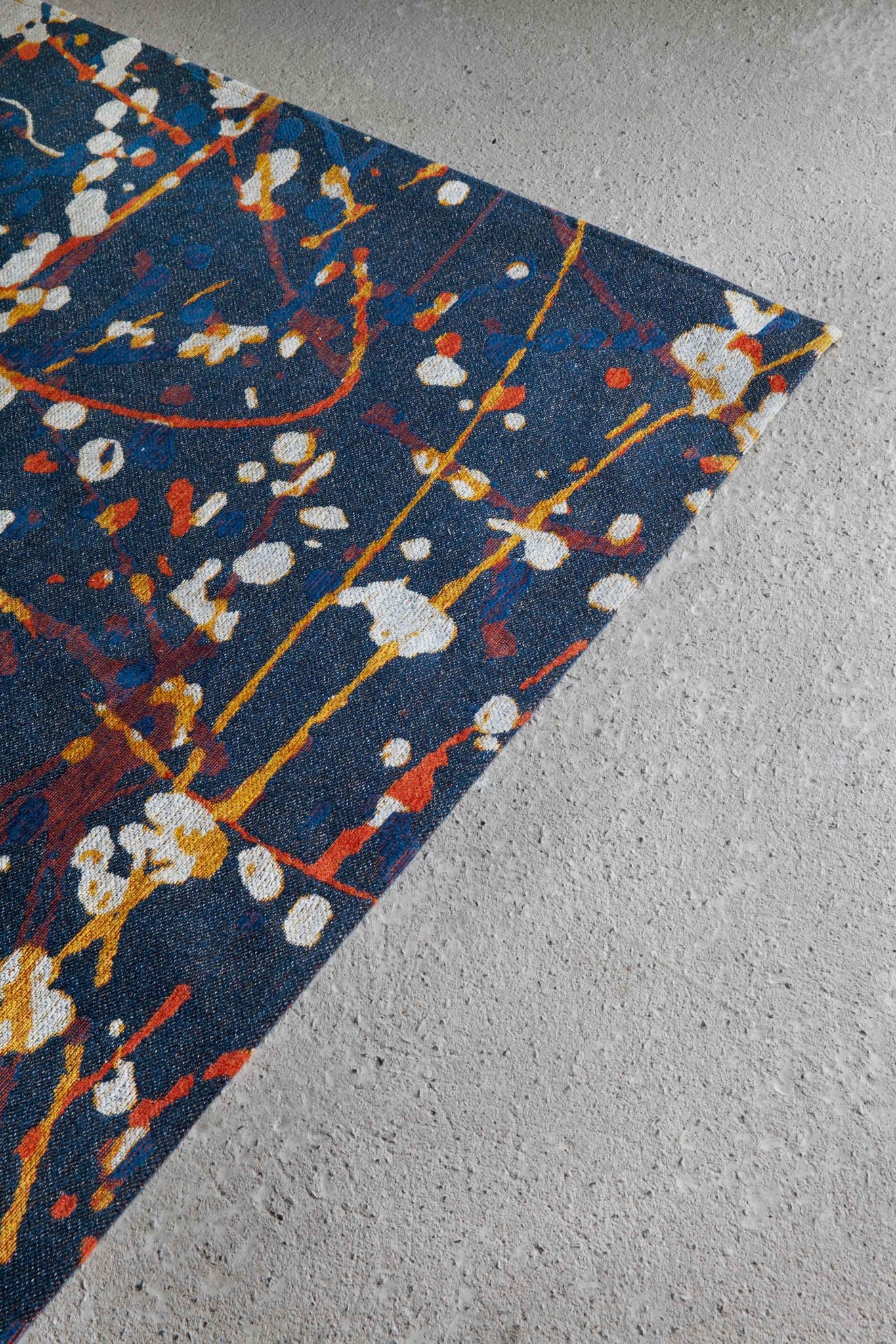 Art Blue Belgian Rug