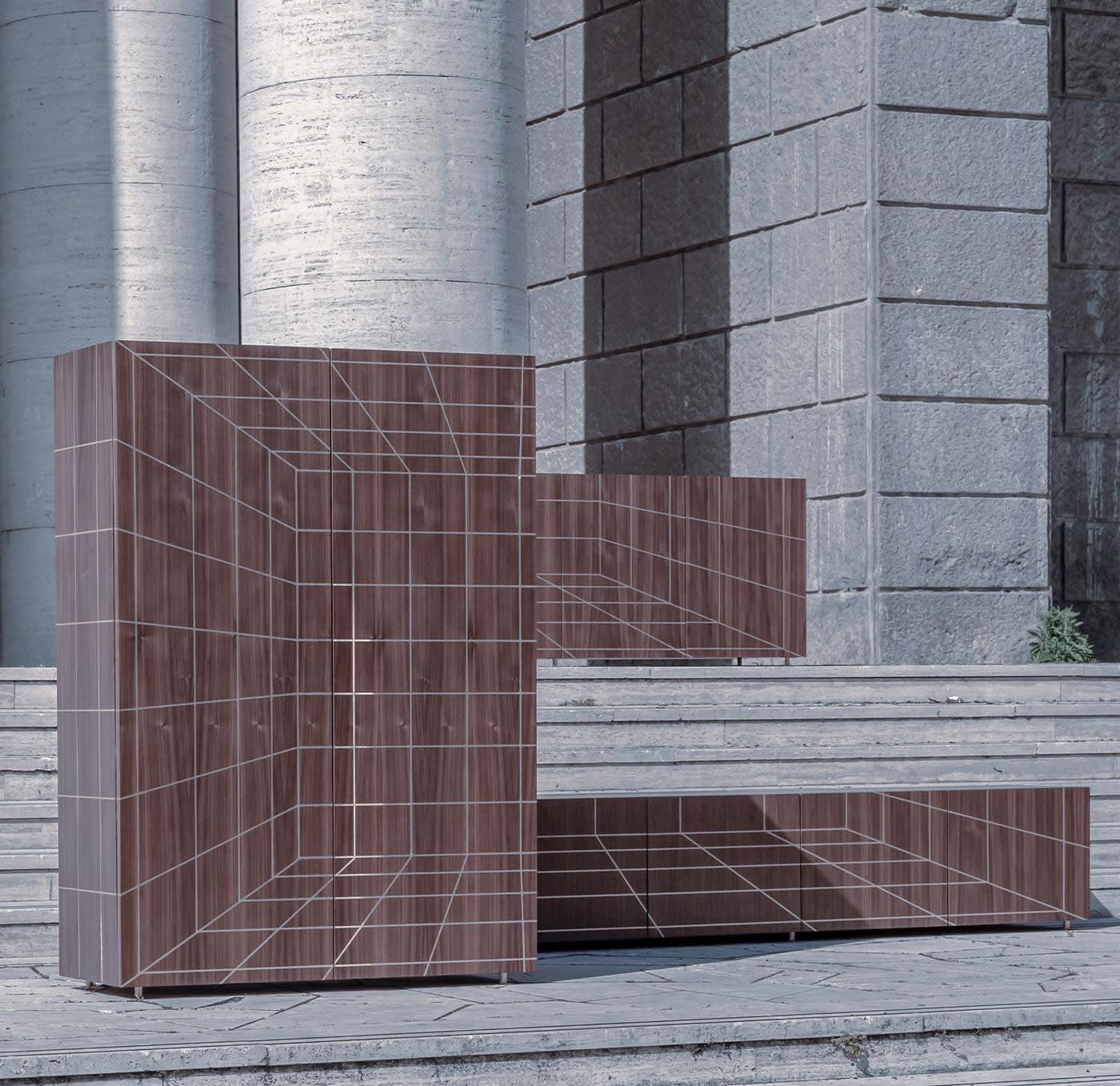 Elegant Contemporary Cabinet