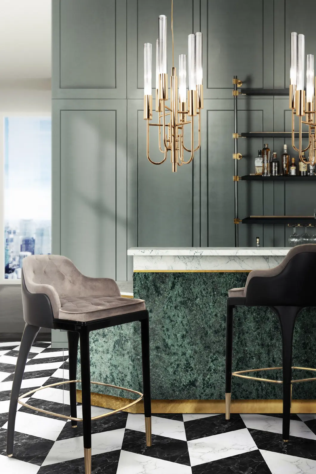 Regal Bar Chair - 5