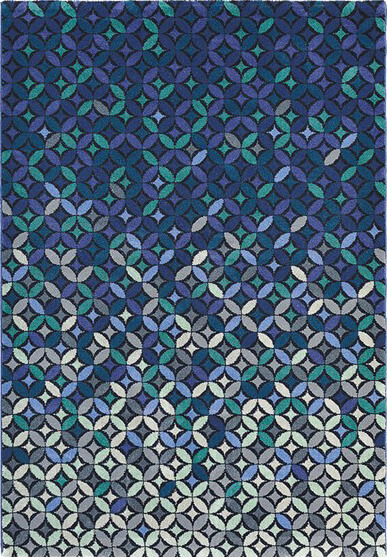 Cosmoz Teal Premium Rug | Size: 4' 7