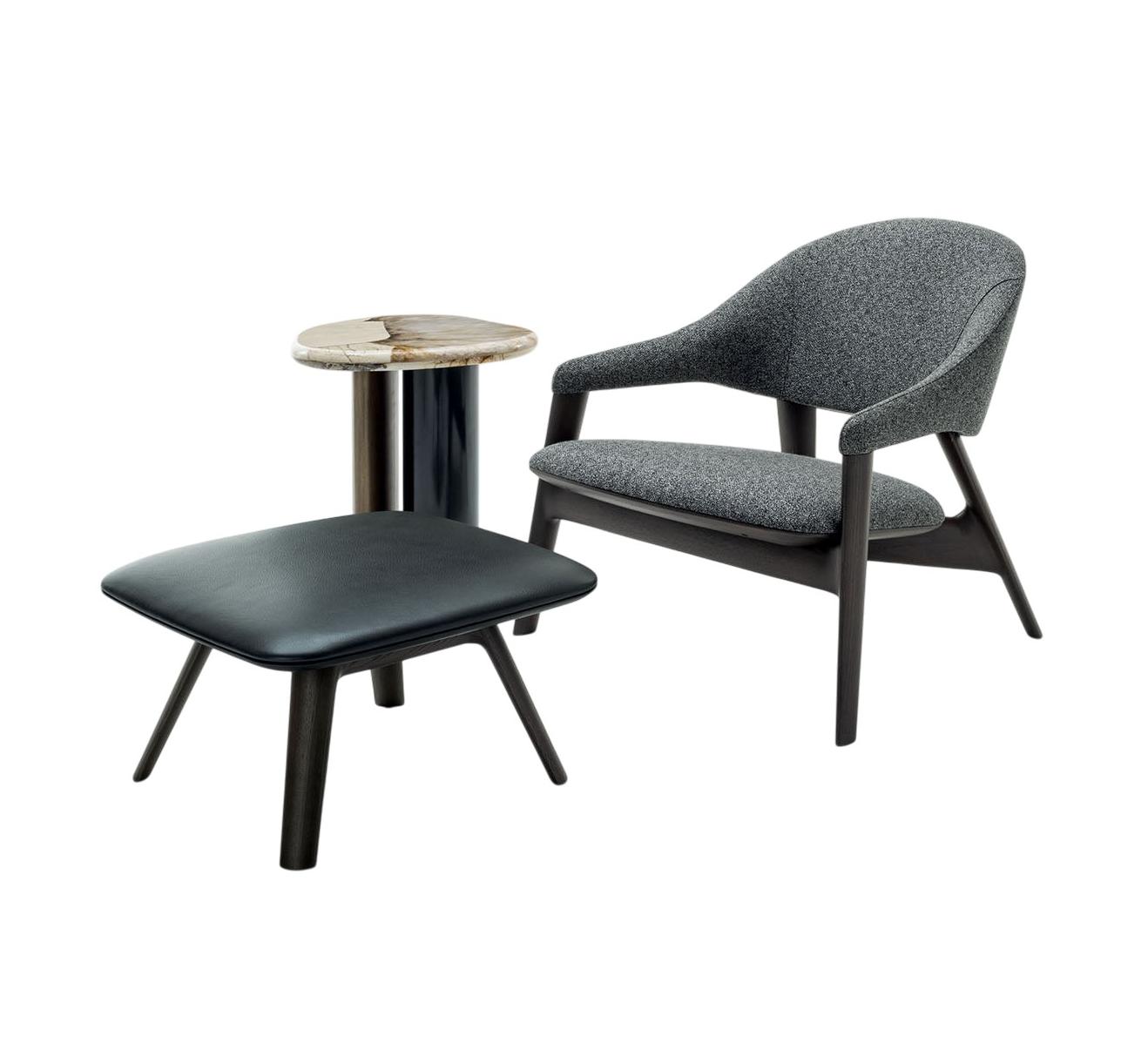 Egle Gray Lounge Chair