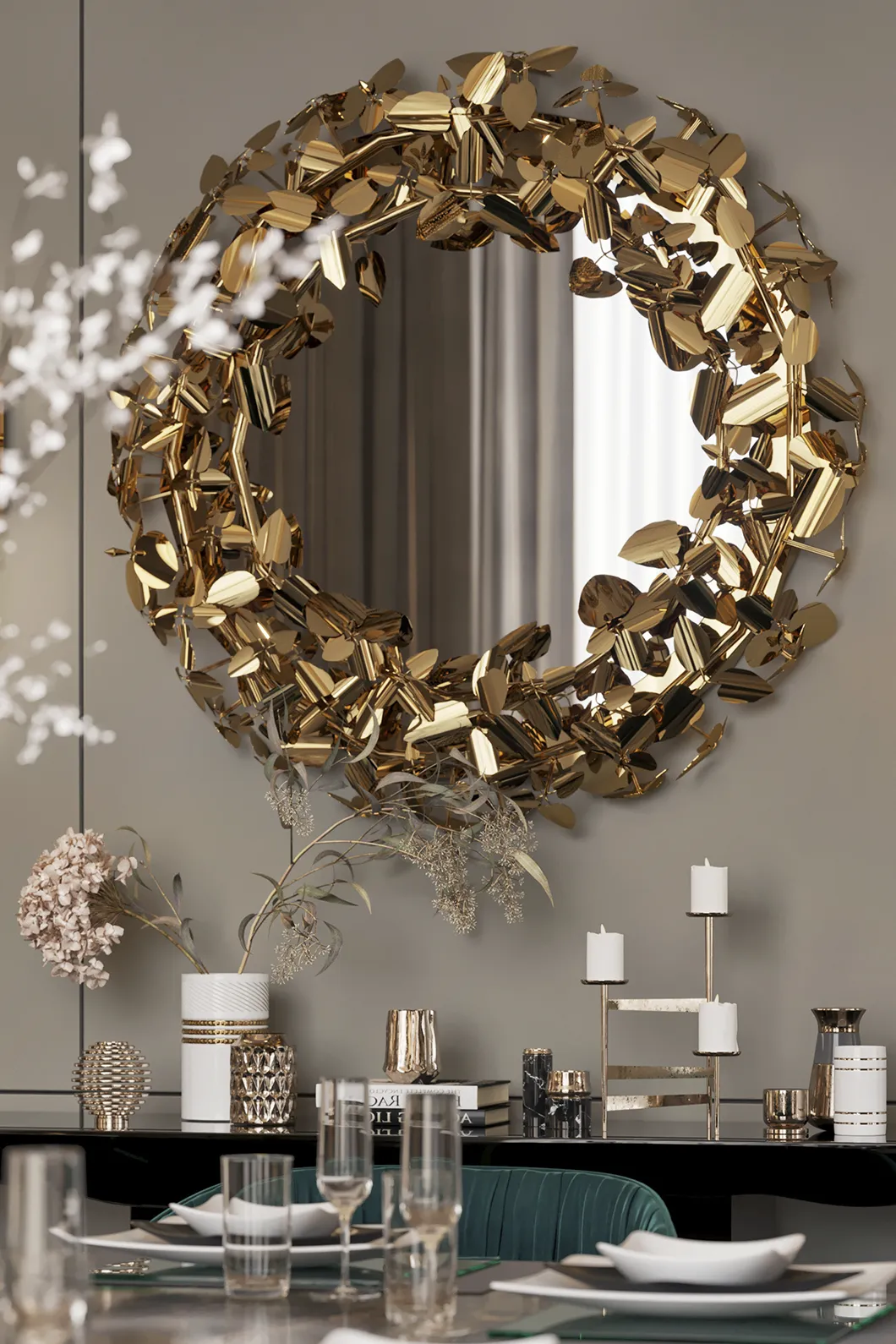 Royal Wall Light Mirror